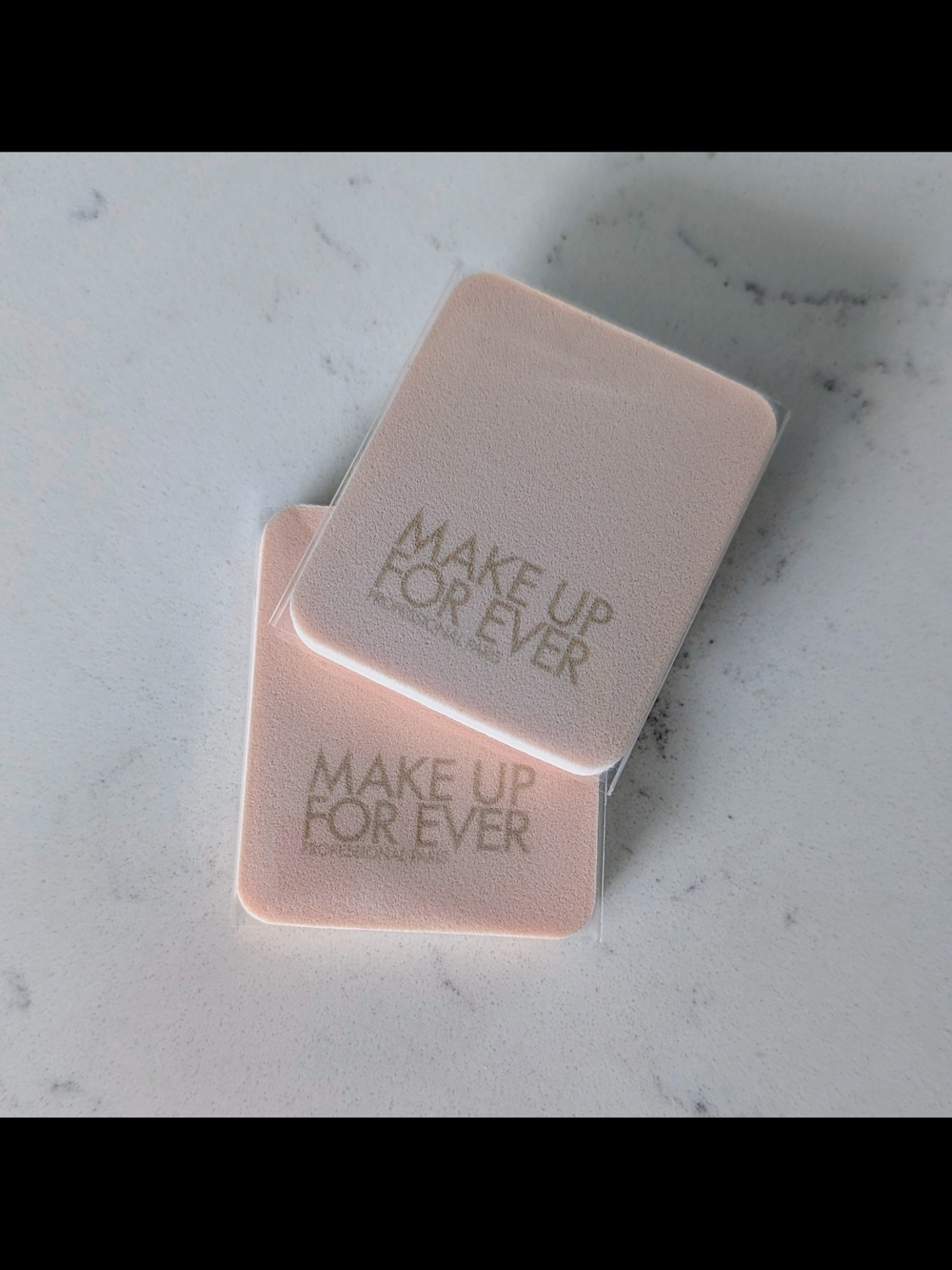 Makeup Forever HD Skin Matte Velvet Powder Foundation Set Of 2 Sponges